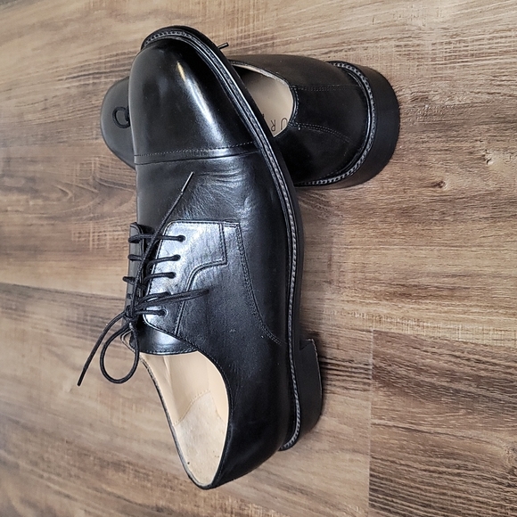 EUC Men's Johnston and Murphy Cap Toe Leather Oxfords - Picture 5 of 6